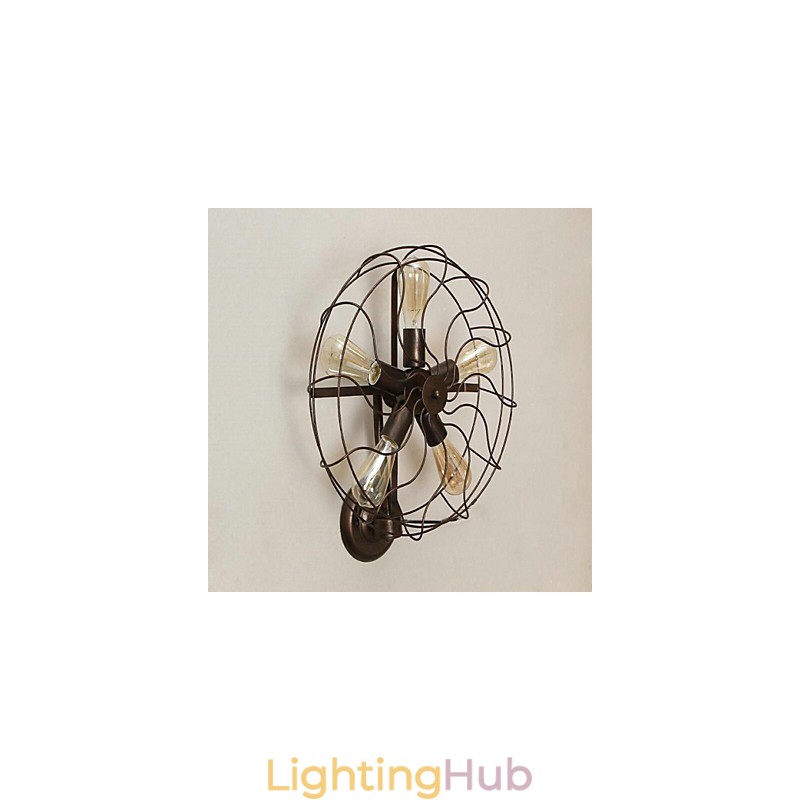 Traditional Classic Rustic Lodge Country Painting Feature for Mini Style Ambient Light Wall Sconces Wall Light