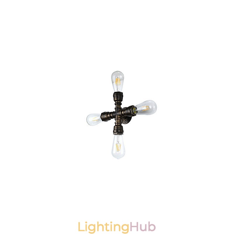 Rustic Lodge Traditional Classic Antique Brass Feature for Ambient Light Wall Lights Wall Light