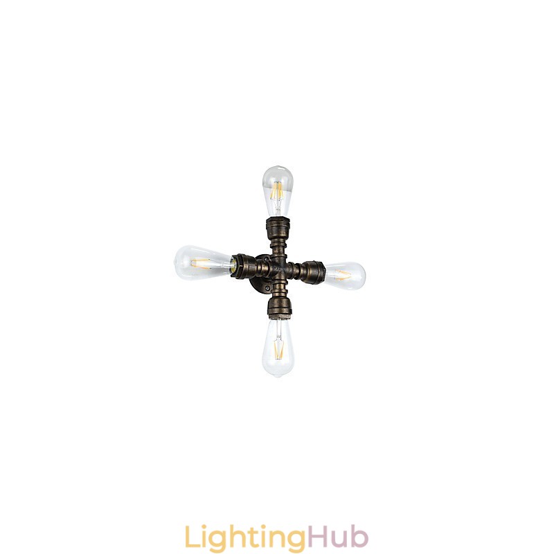 Rustic Lodge Traditional Classic Antique Brass Feature for Ambient Light Wall Lights Wall Light