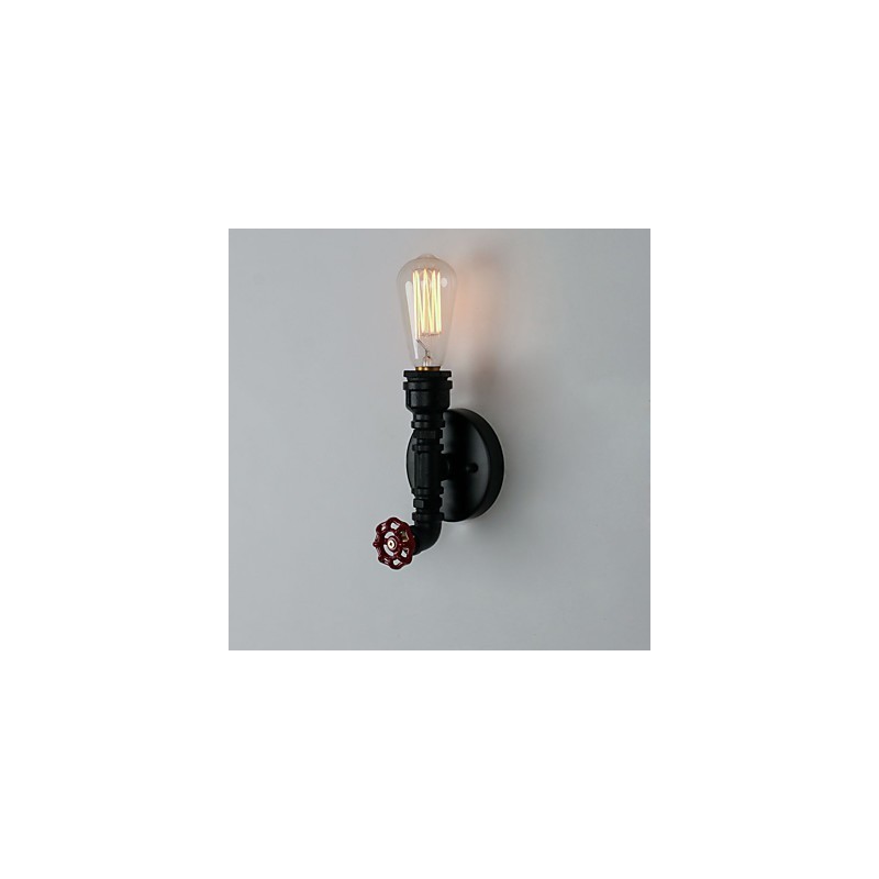 Rustic Lodge Modern Contemporary Country Retro Painting Feature for Mini Style Uplight Wall Sconces