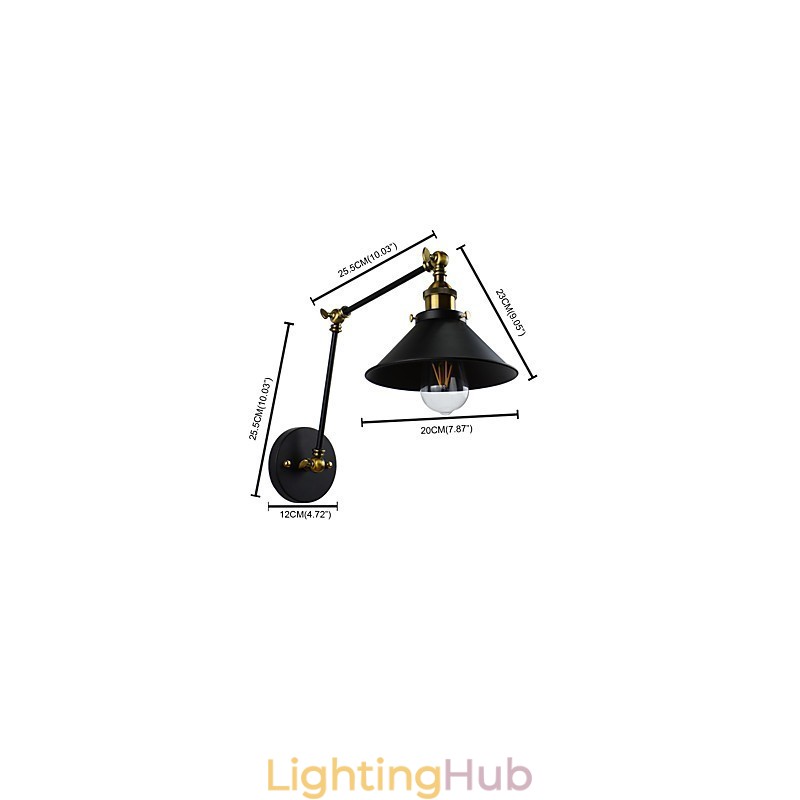 Rustic Lodge Traditional Classic Painting Feature for Downlight Wall Lights Wall Light