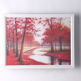 Integrated Modern Contemporary Modern Comtemporary Painting Feature for Ambient Light Wall Sconces