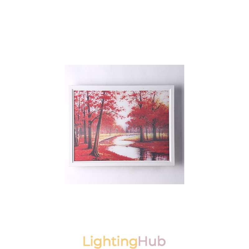 Integrated Modern Contemporary Modern Comtemporary Painting Feature for Ambient Light Wall Sconces