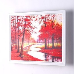 Integrated Modern Contemporary Modern Comtemporary Painting Feature for Ambient Light Wall Sconces