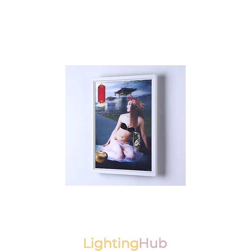 Integrated Modern Contemporary Modern Comtemporary Painting Feature for Ambient Light Wall Sconces