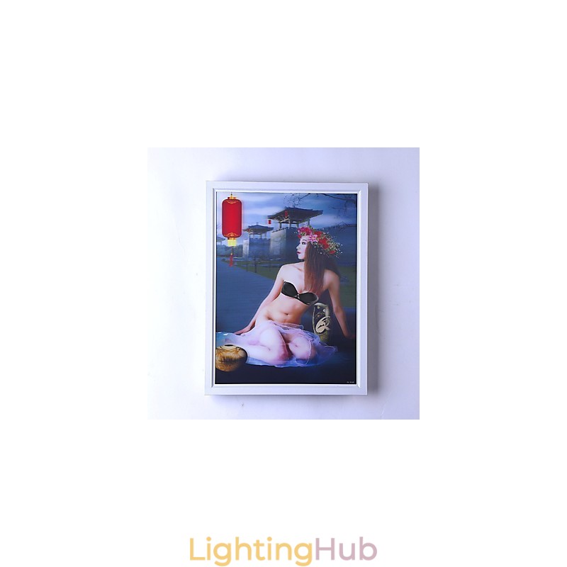 Integrated Modern Contemporary Modern Comtemporary Painting Feature for Ambient Light Wall Sconces