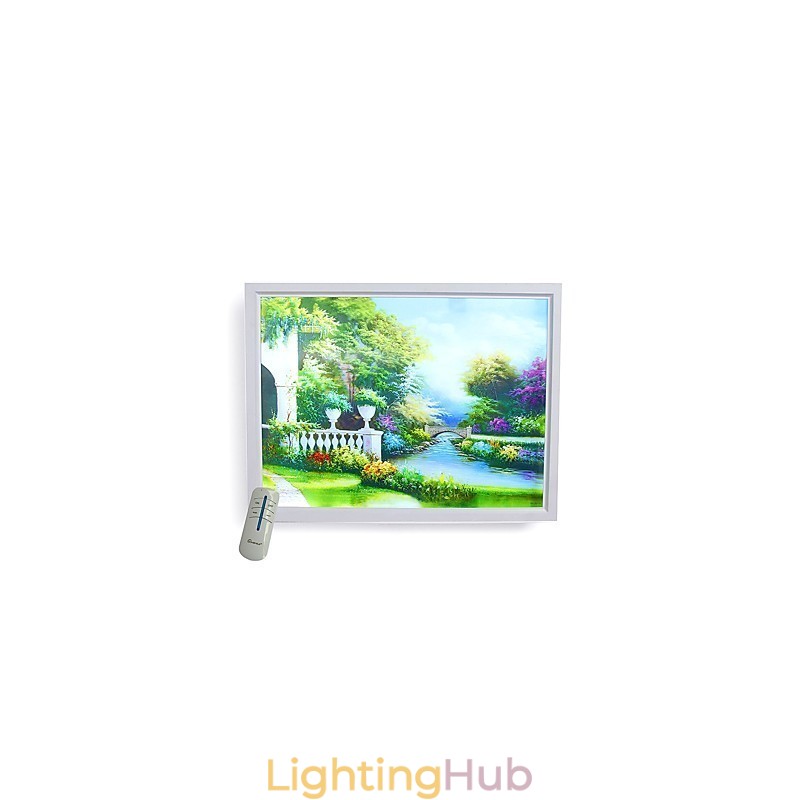 Integrated Modern Contemporary Modern Comtemporary Painting Feature for Ambient Light Wall Sconces
