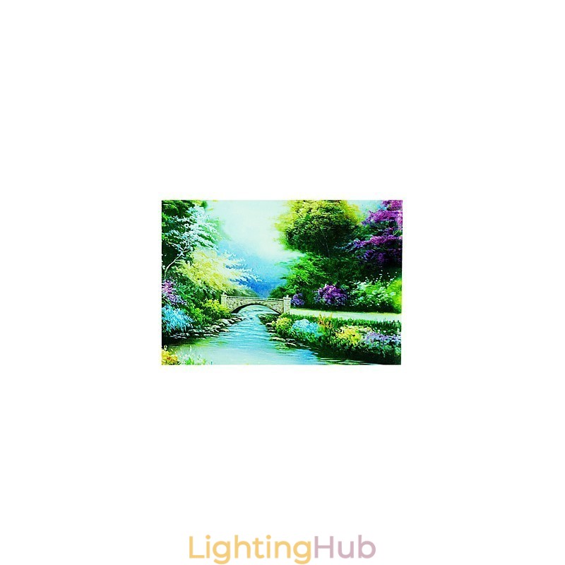 Integrated Modern Contemporary Modern Comtemporary Painting Feature for Ambient Light Wall Sconces