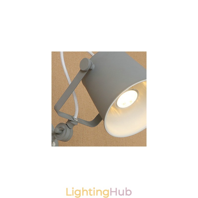 Painted Steel Wall Lamp Dumb Black American Coffee Decoration Retro Wall Light Lightsaber Lamp On Wall