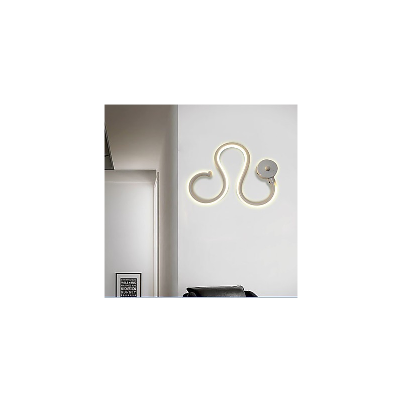 Modern Minimalist Lamp Aluminum Lamp Bedroom Bedside Lamp Decoration Designers Shaped Corridor Lighting Creative Living Room Lamps