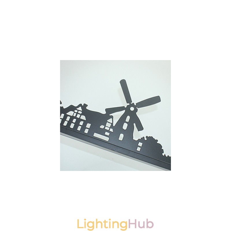 Modern Contemporary Painting Feature for Ambient Light Wall Lights Wall Light