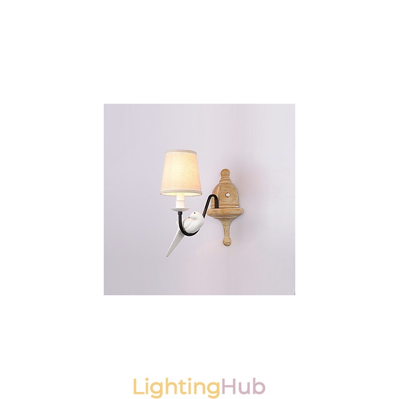 Rustic Lodge Simple Vintage Painting Feature Ambient Light Wall Sconces Wall Light