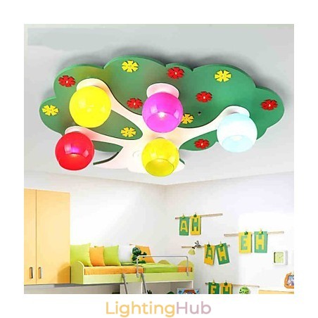 Modern Contemporary Wood Bamboo Flush Mount Modern Contemporary Wood Bamboo Flush Mount