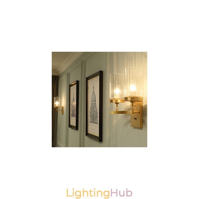 Traditional Classic Country Brass Feature for Mini Style Uplight Wall Sconces Wall Light