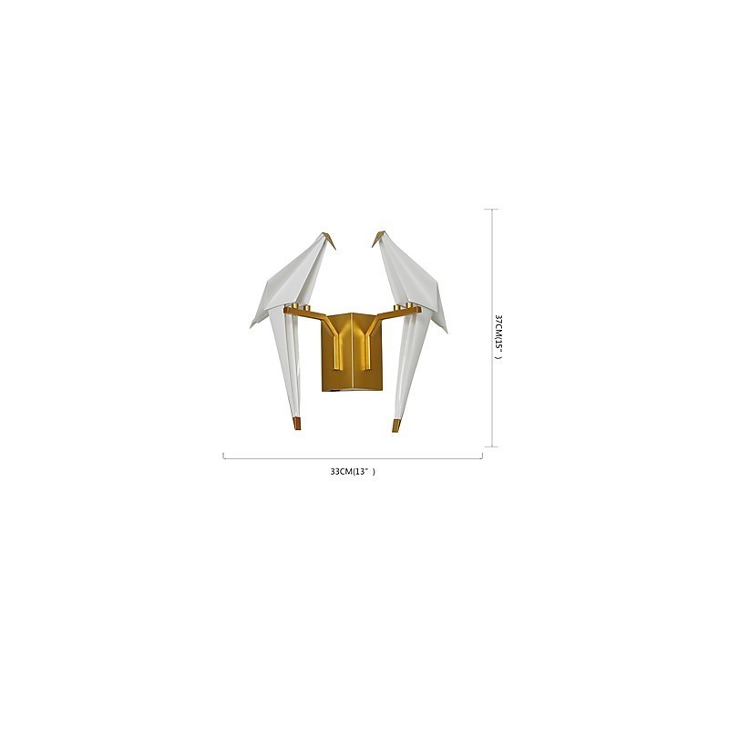 Integrated Simple Traditional Classic Country Gold Feature for Mini Style Ambient Light