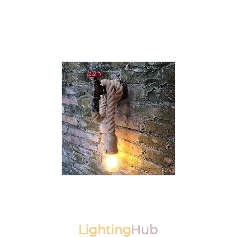 Rustic Lodge Painting Feature for Ambient Light Wall Sconces Wall Light