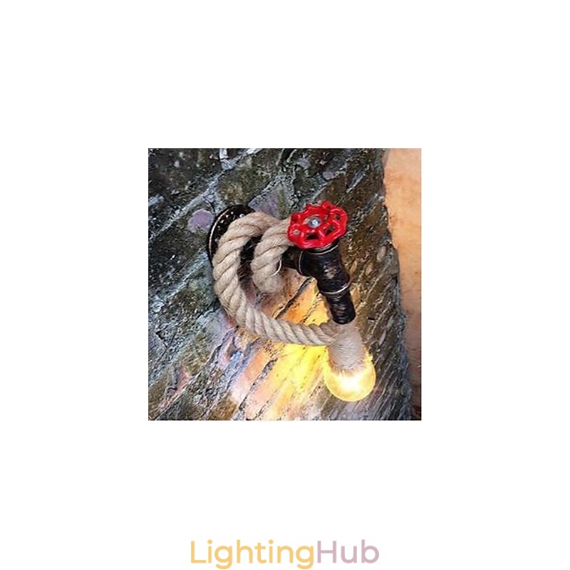 Rustic Lodge Painting Feature for Ambient Light Wall Sconces Wall Light