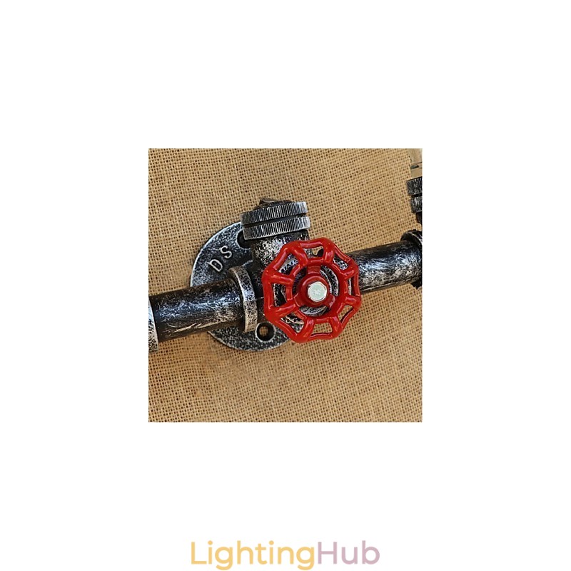 Retro Industrial Wind Switch Water Bottle Wall Lamp Wall Light Amber