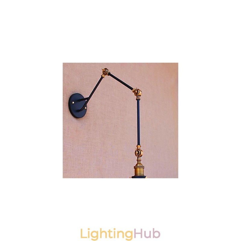 Rustic Lodge Country Chrome Feature for Swing Arm Ambient Light Swing Arm Lights