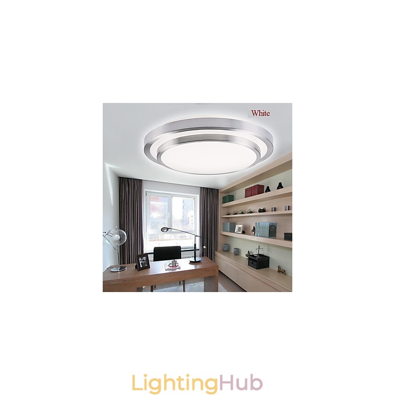 Flush Mount Lights Light Round Simple Modern Diameter 29CM