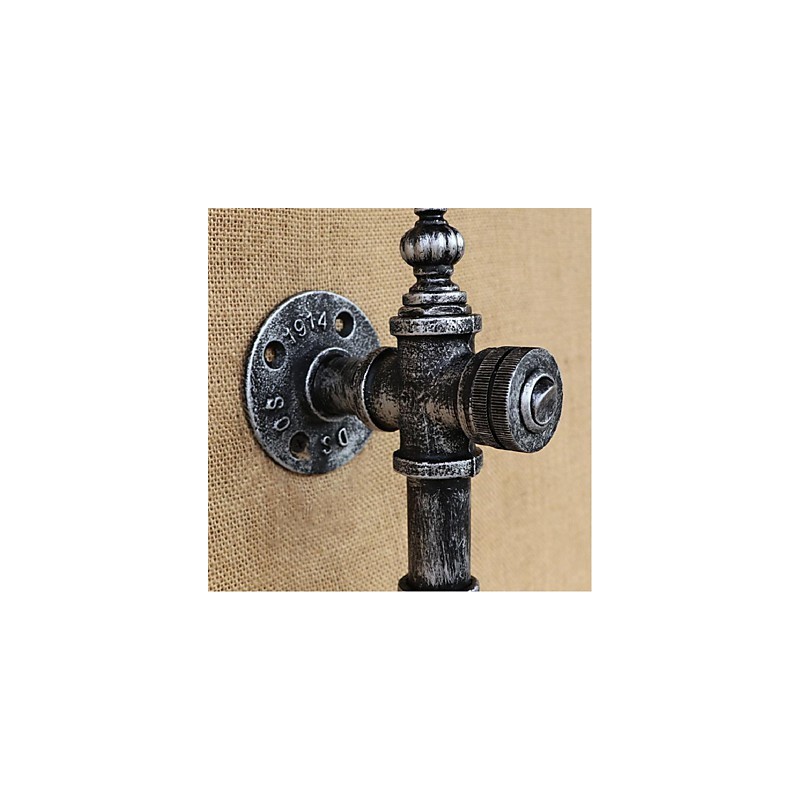 Retro Nostalgia With Switch Cafe Bar Restaurant Aisle Water Pipe Bottle Wall Lamp