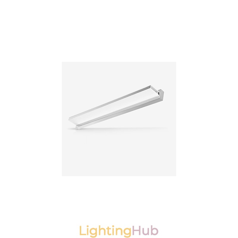 Integrated Modern Contemporary Electroplated Feature for Ambient Light Bathroom Lighting Wall Light