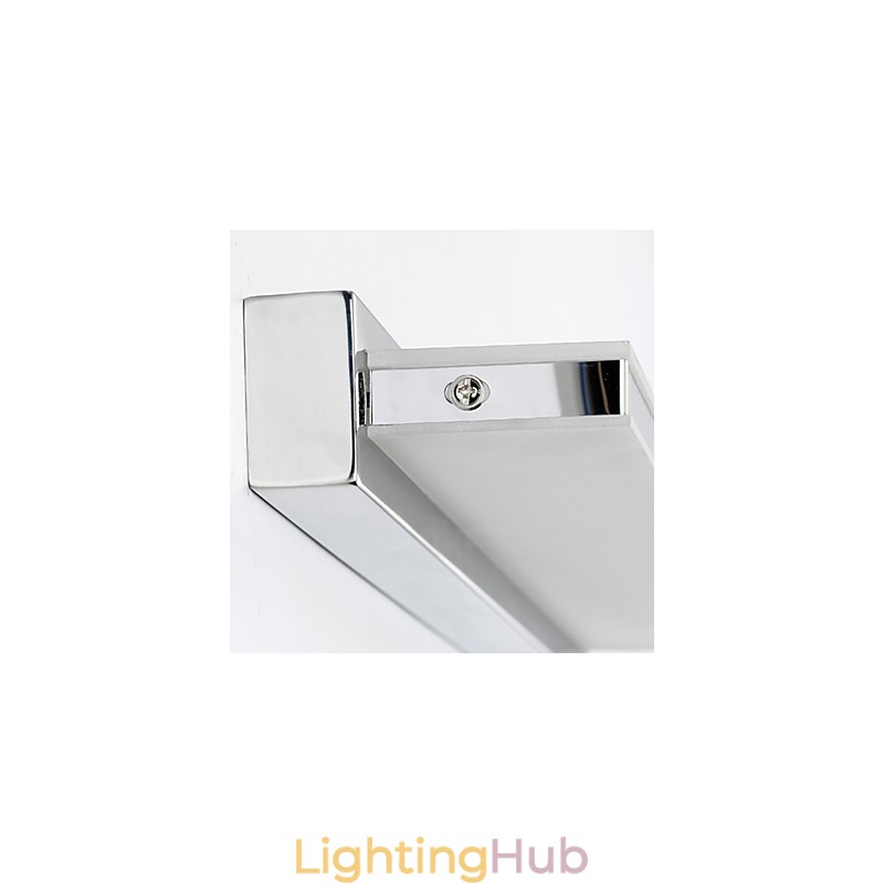 Integrated Modern Contemporary Electroplated Feature for Ambient Light Bathroom Lighting Wall Light