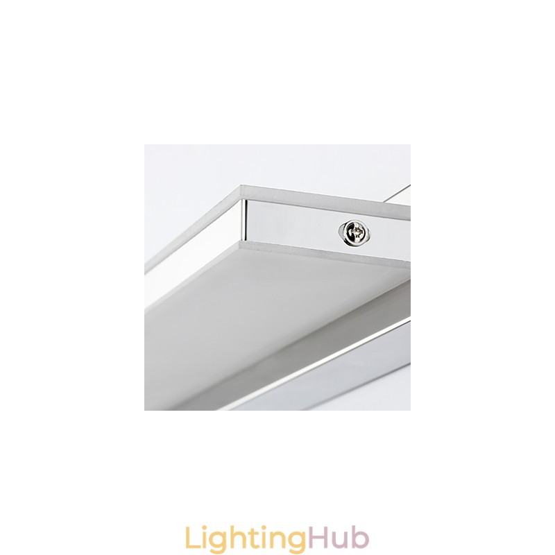 Integrated Modern Contemporary Electroplated Feature for Ambient Light Bathroom Lighting Wall Light