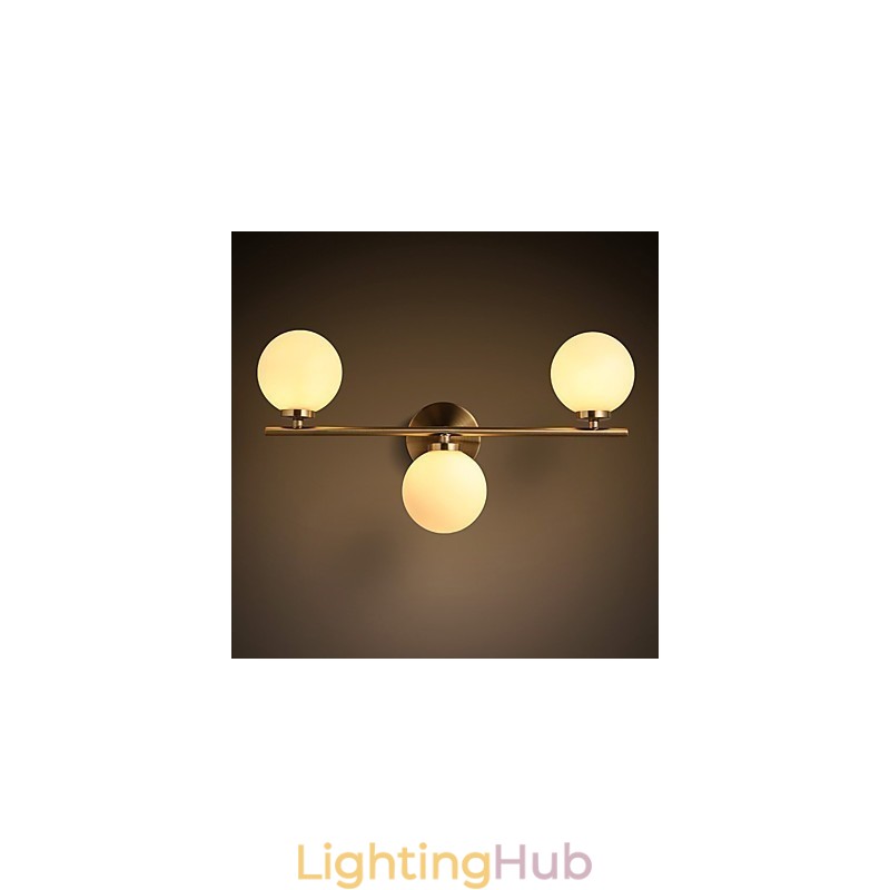 Glass Wall Lamp Modern Contemporary Bronze Feature for Mini Style Uplight Wall Sconces Wall Light