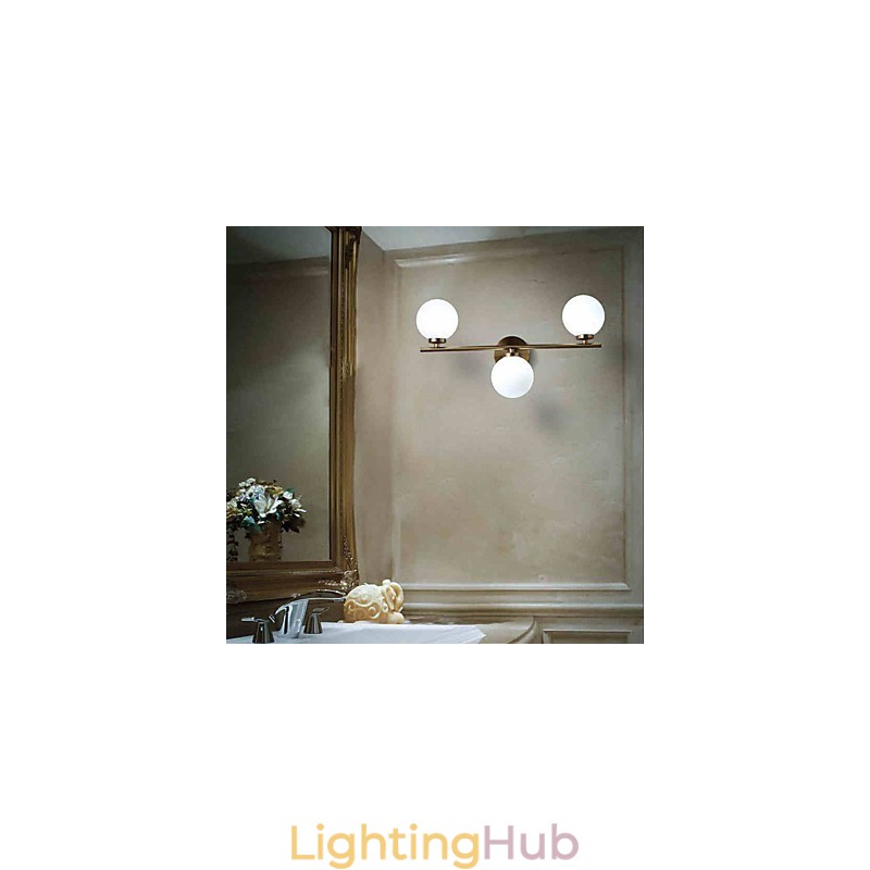 Glass Wall Lamp Modern Contemporary Bronze Feature for Mini Style Uplight Wall Sconces Wall Light