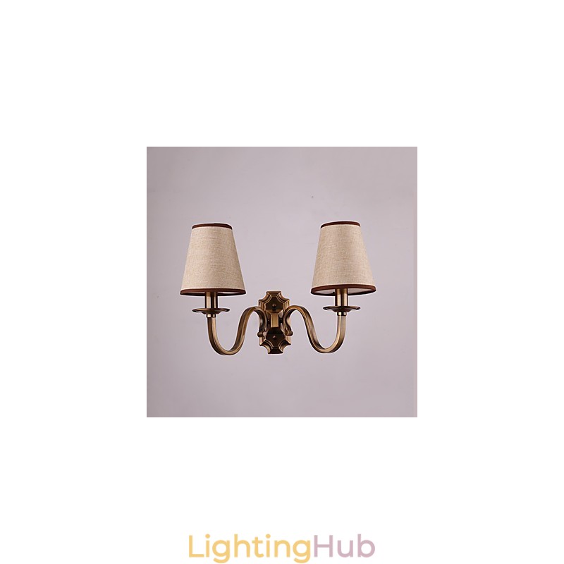 Traditional Classic Electroplated Feature for Eye Protection Downlight Wall Sconces Wall Light