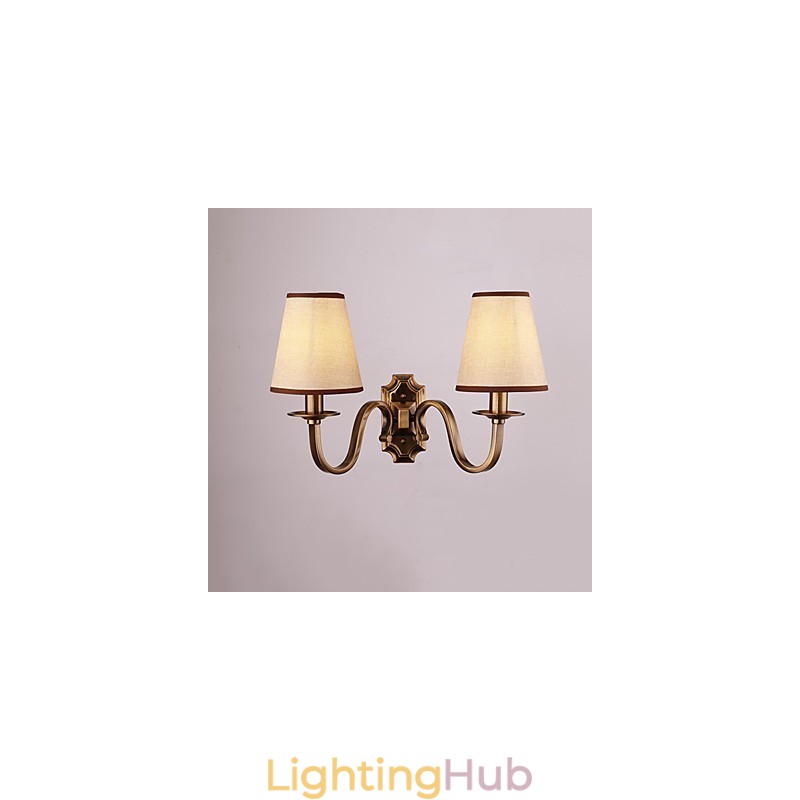 Traditional Classic Electroplated Feature for Eye Protection Downlight Wall Sconces Wall Light