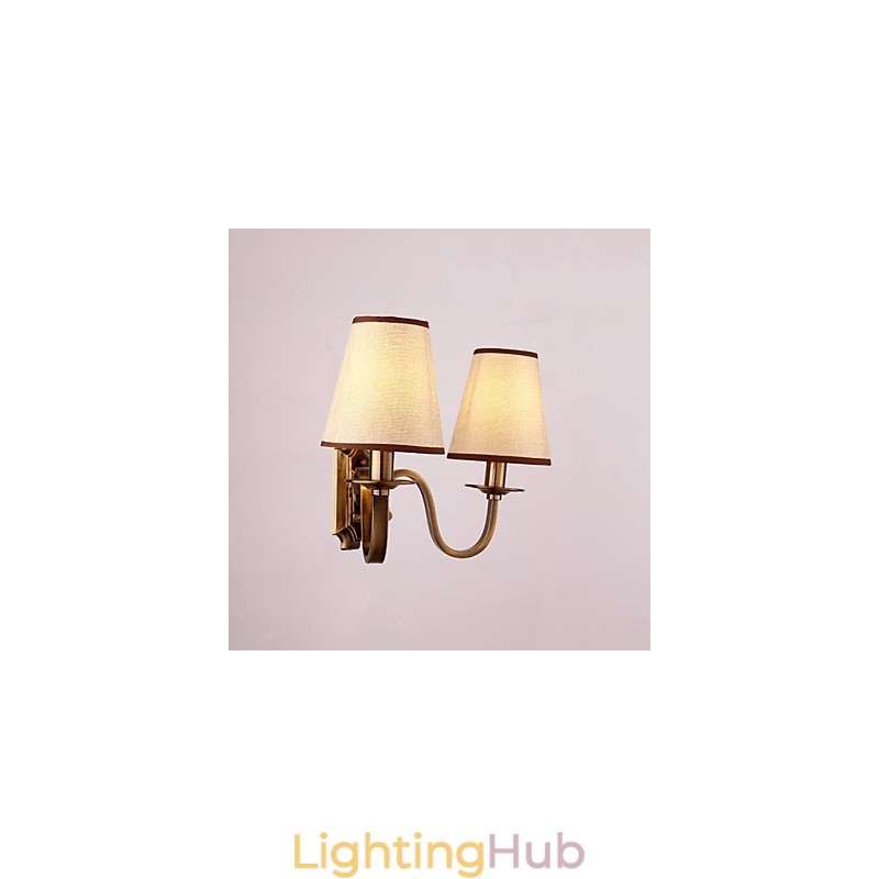 Traditional Classic Electroplated Feature for Eye Protection Downlight Wall Sconces Wall Light