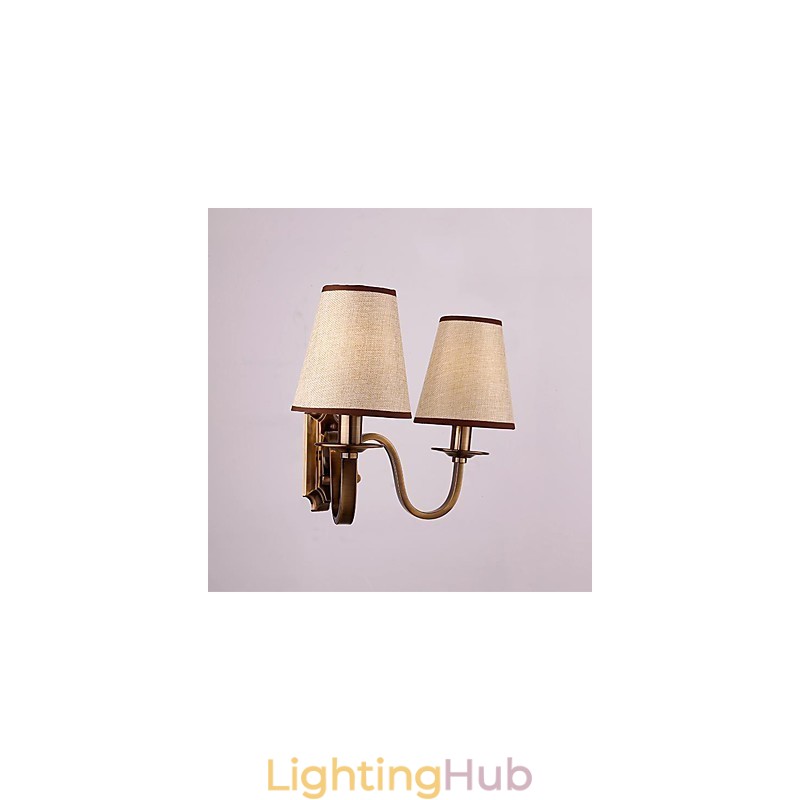 Traditional Classic Electroplated Feature for Eye Protection Downlight Wall Sconces Wall Light
