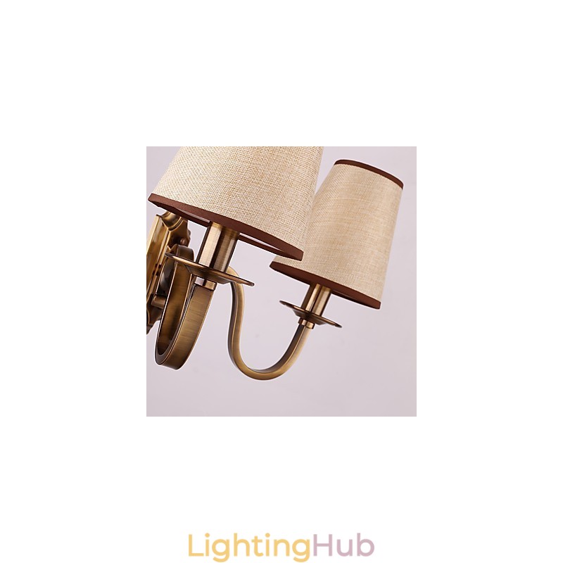 Traditional Classic Electroplated Feature for Eye Protection Downlight Wall Sconces Wall Light