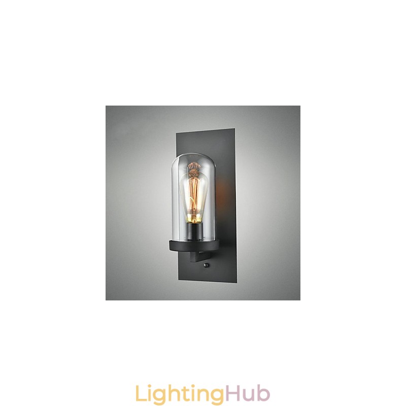 Creative modern minimalist Restaurant Bar American country aisle stairs Edison wall single head lamp glass