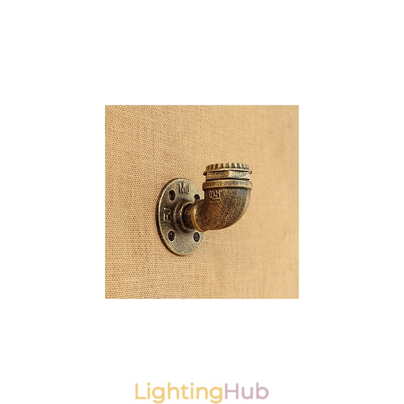 Country Retro Painting Feature for Mini Style Ambient Light Wall Lights Wall Light