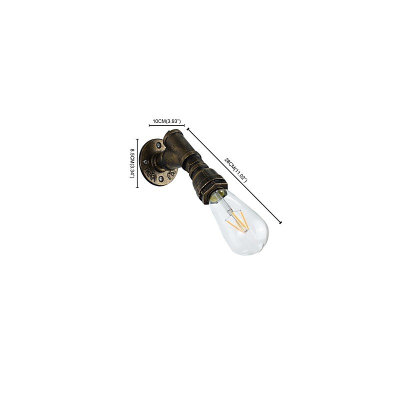 Wall Light Wall Sconces Wall Iron Wall Lamp Dumb Black Lightsaber Lamp On Wall