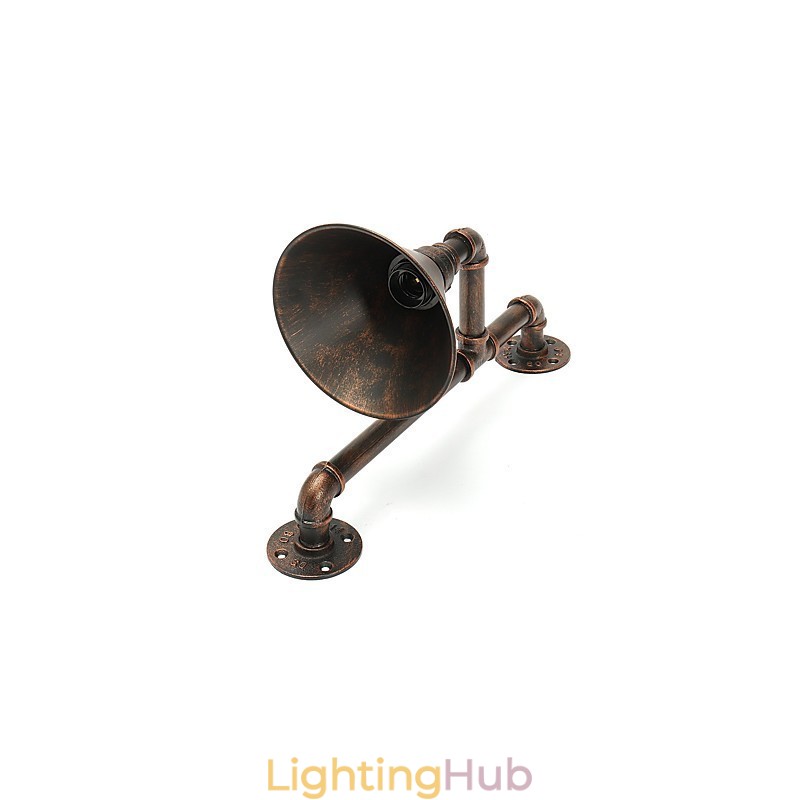 Water Pipe Wall Lights Retro Industrial Style Creative Country Metal Restaurant Cafe Bars Bar Table Wall Sconces