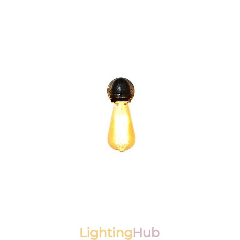 Rustic Lodge Traditional Classic Antique Brass Feature for Ambient Light Wall Sconces Wall Light