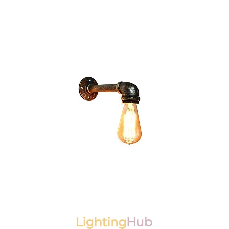 Rustic Lodge Traditional Classic Antique Brass Feature for Ambient Light Wall Sconces Wall Light