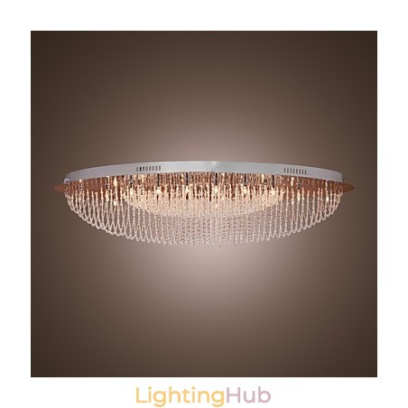 Modern Contemporary Crystal Chrome Metal Flush Mount Modern Contemporary Crystal Chrome Metal Flush Mount