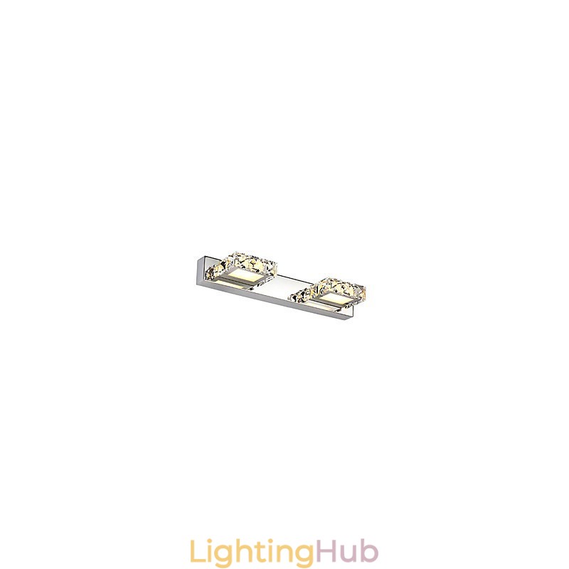 Modern Contemporary Modern Comtemporary Chrome Feature for Crystal Ambient LightBathroom