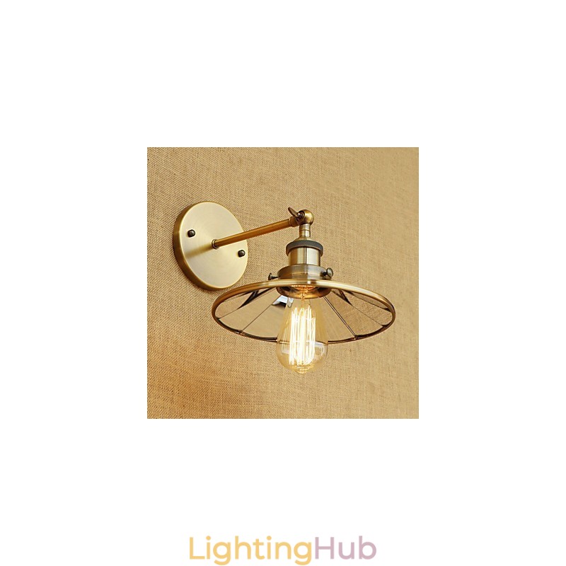 Rustic Lodge Country Retro Electroplated Feature for Mini Style Ambient Light Wall Sconces
