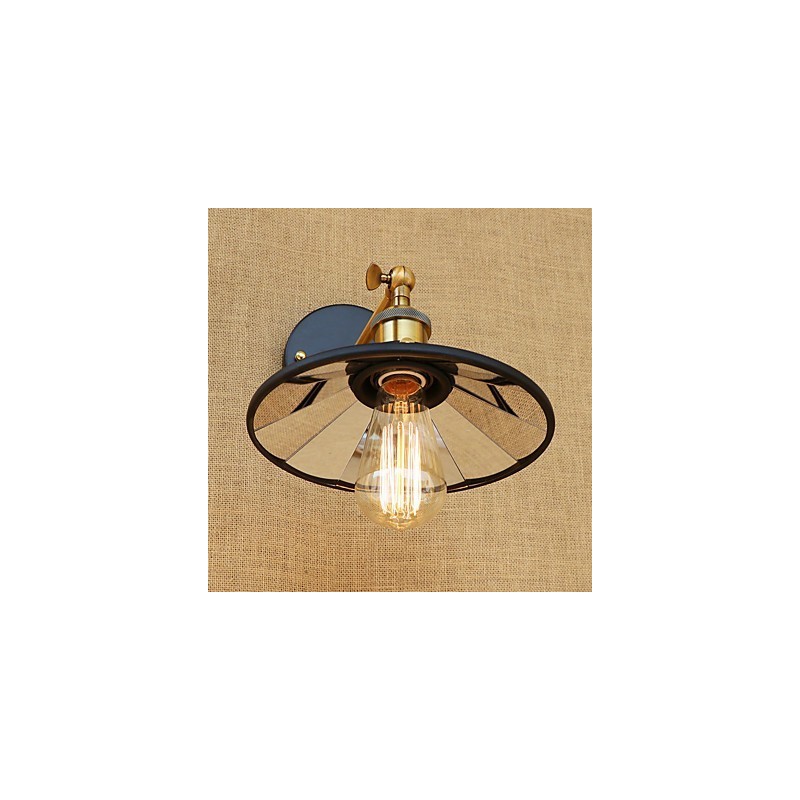 Country Retro Painting Feature for Mini Style Ambient Light Wall Sconces Wall Light