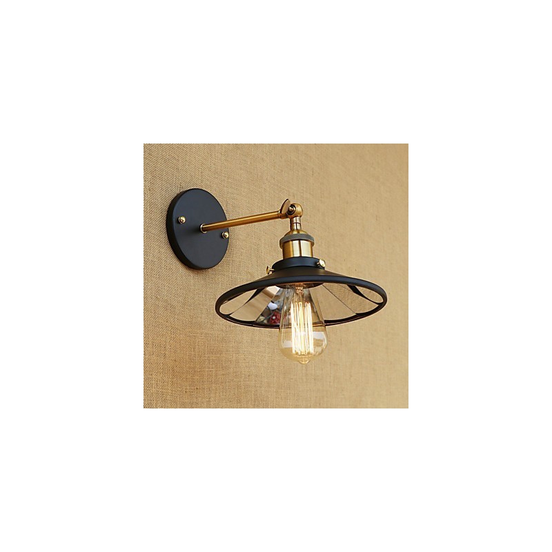 Country Retro Painting Feature for Mini Style Ambient Light Wall Sconces Wall Light