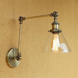 Country Retro Electroplated Feature for Mini Style Eye Protection Swing Arm Lights