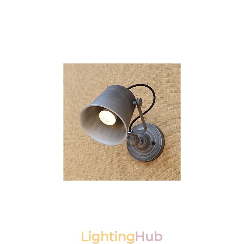 Rustic Lodge Country Retro Painting Feature for Mini Style Eye Protection Ambient Light Wall
