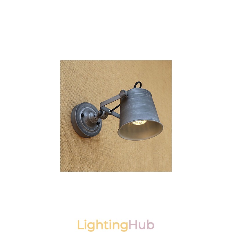 Rustic Lodge Country Retro Painting Feature for Mini Style Eye Protection Ambient Light Wall