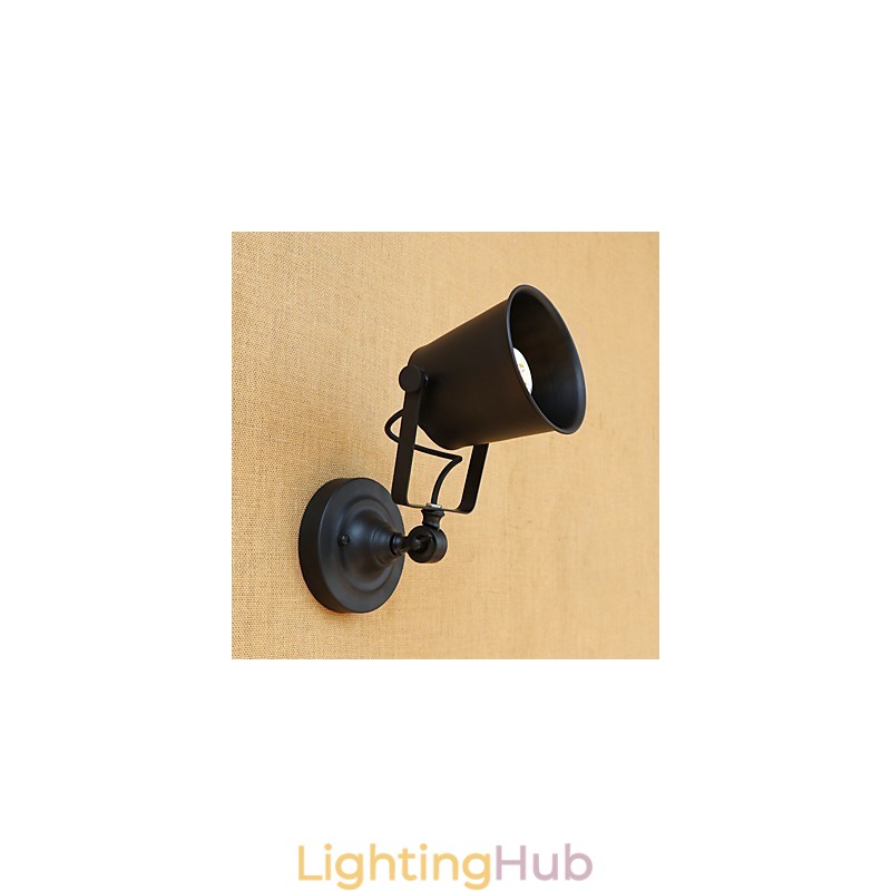 Rustic Lodge Country Retro Painting Feature for Mini Style Eye Protection Ambient Light Wall